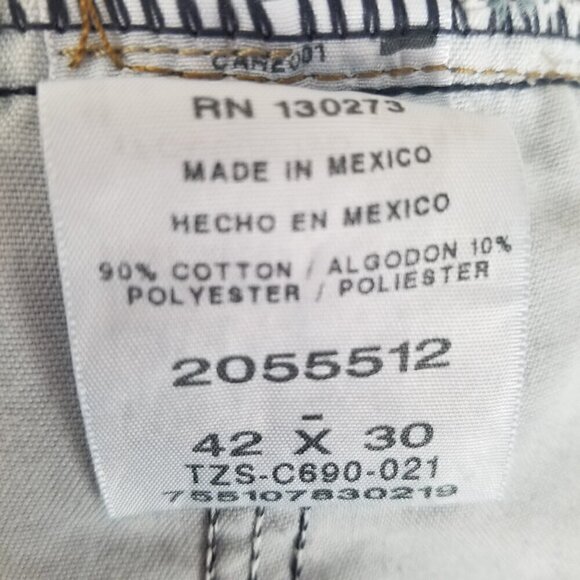 Men's Lee Relaxed Fit Jeans Dark Wash Stretch Size 42 x 30 - Picture 7 of 7